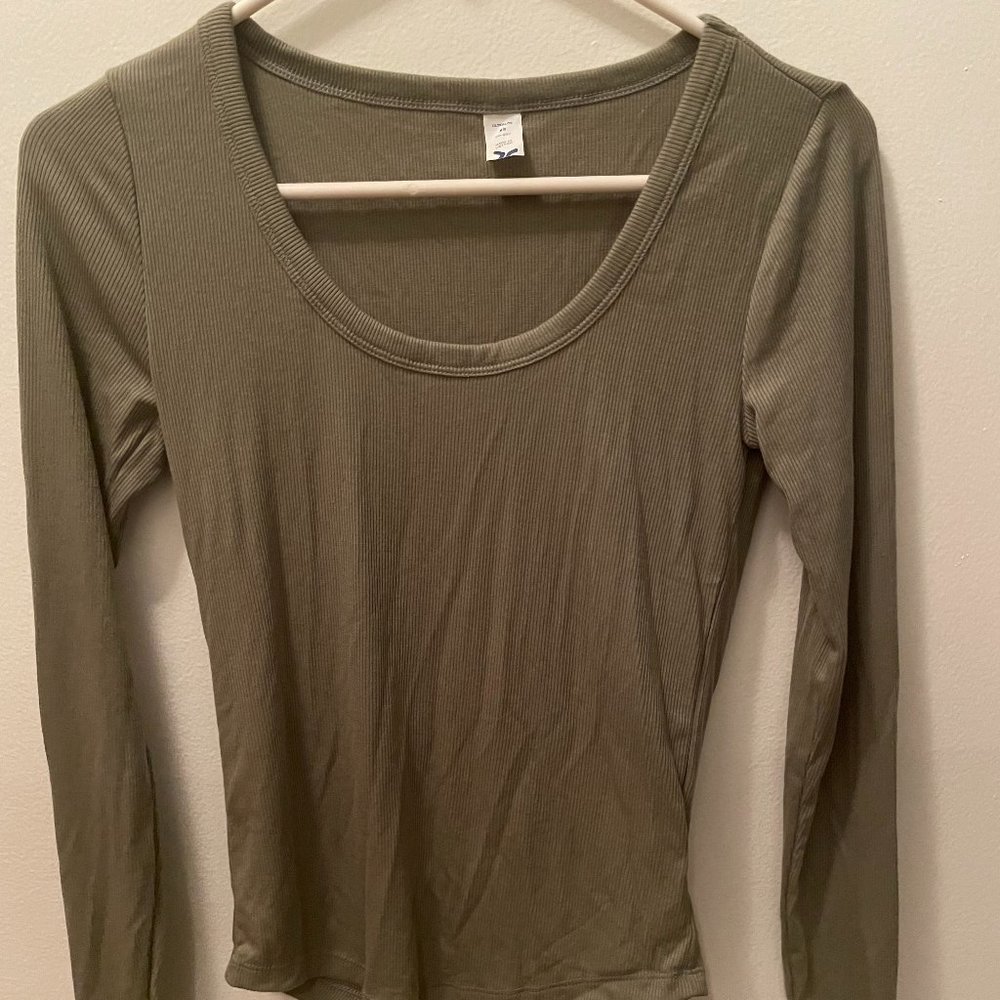 Old Navy UltraLite Long-Sleeve Rib-Knit Top for Women